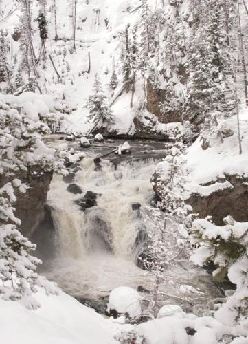 Yellowstone Firehole Falls