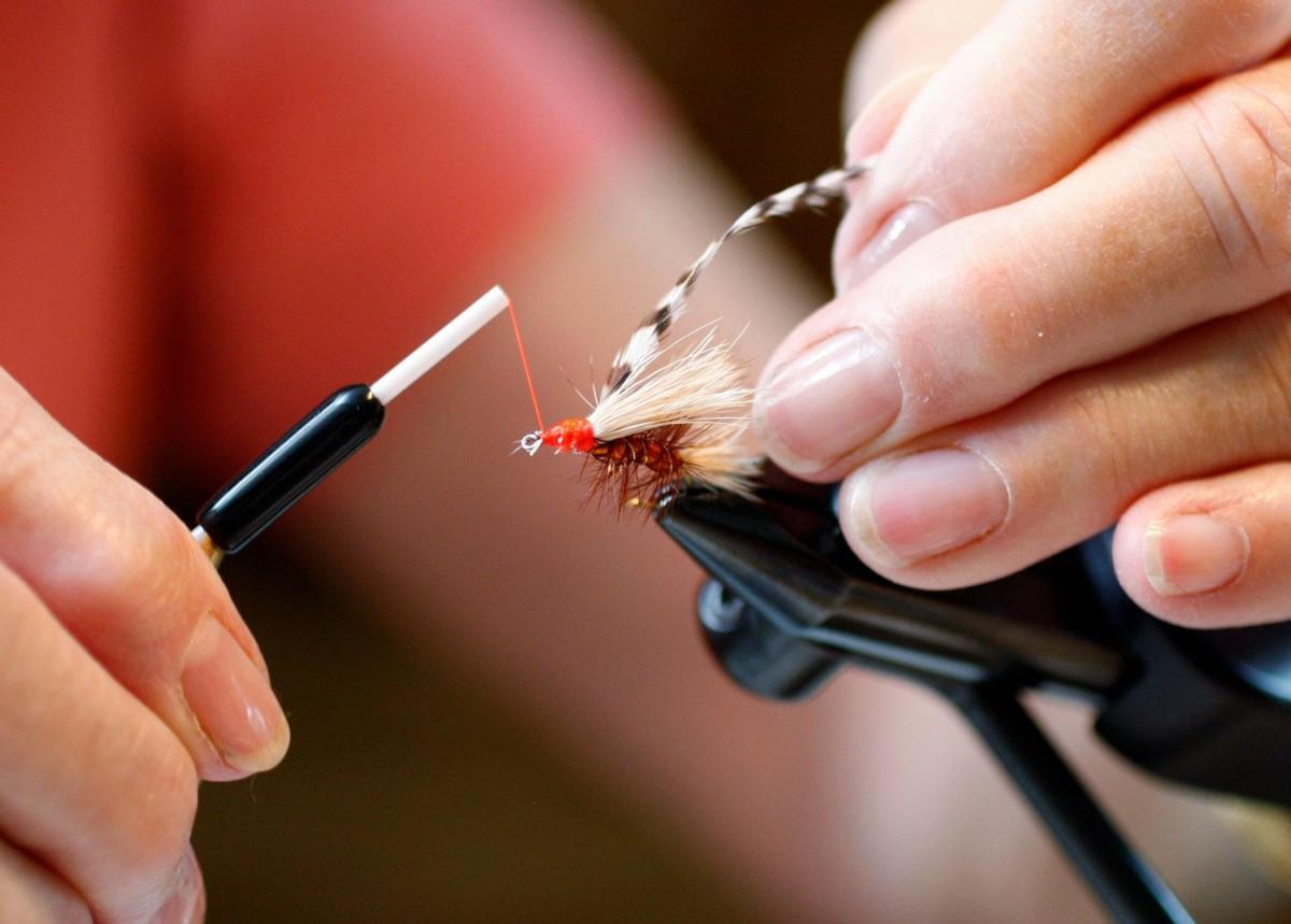 Fly tying class