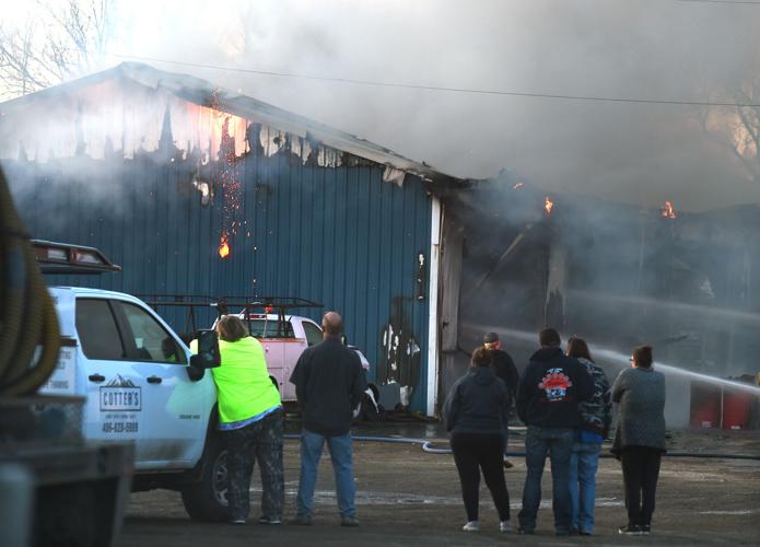 Photos Cotter's Sewer fire in Laurel under investigation