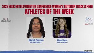 Frontier Conference women's T&F POTW