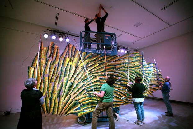 Weekly Webb YAM installation creates fish tales Visual