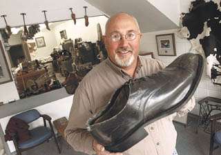 Entrepreneur Reinholz Custom Footwear creates unique shoes