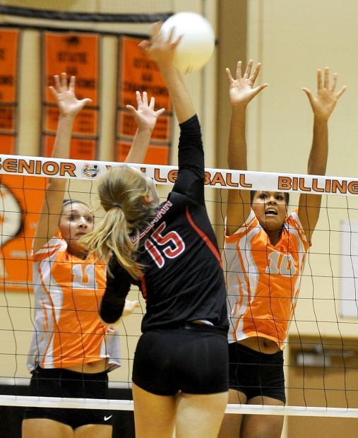 Billings Senior vs. Bozeman Volleyball | Photo Galleries ...