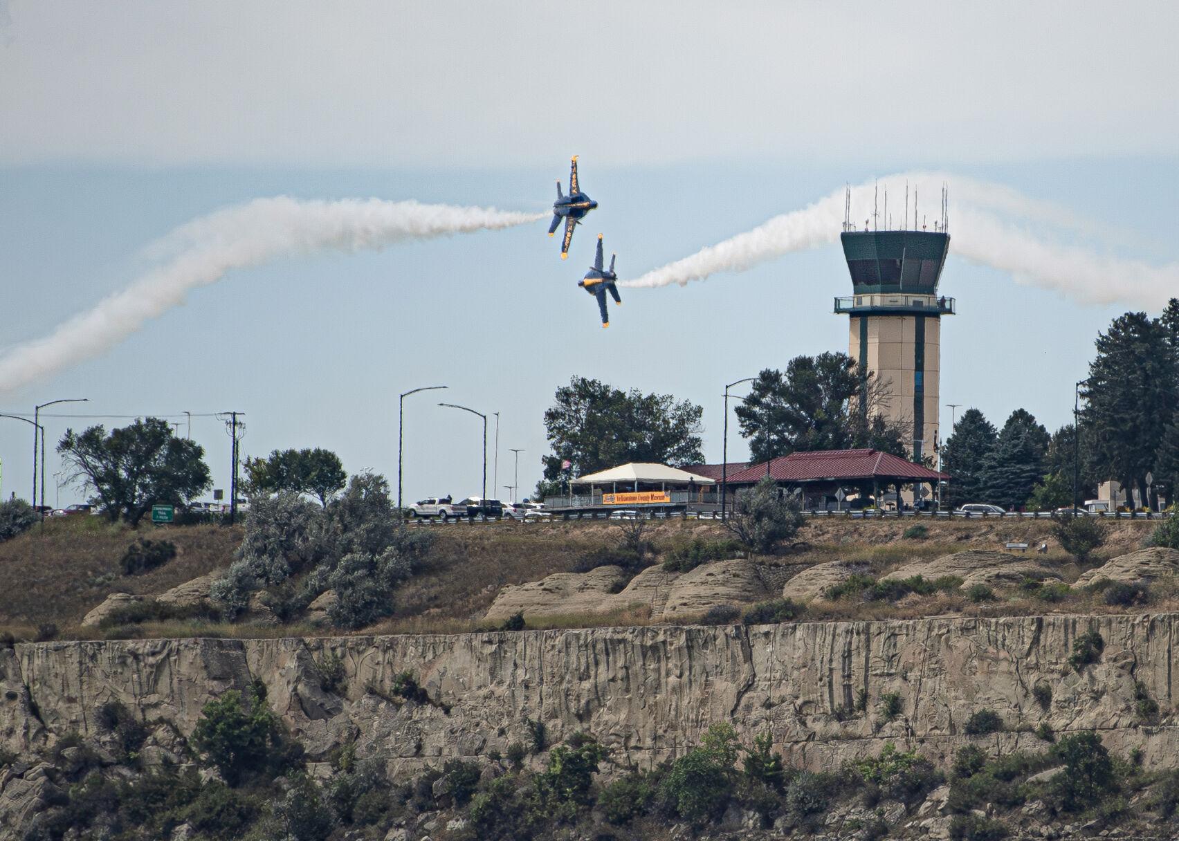 Blue Angels Practice Flight Billings