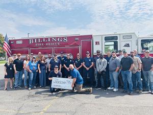 NorthWestern Energy donation supports Billings fire equipment