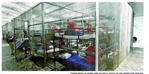 Report: Alligator Alcatraz housed people in cages