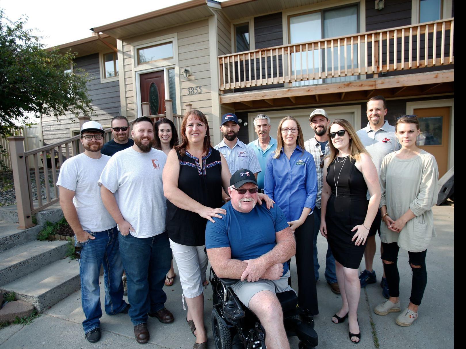 Community Helps Update Billings Foster Parents Home After Husband S Leg Amputation Local News Billingsgazette Com
