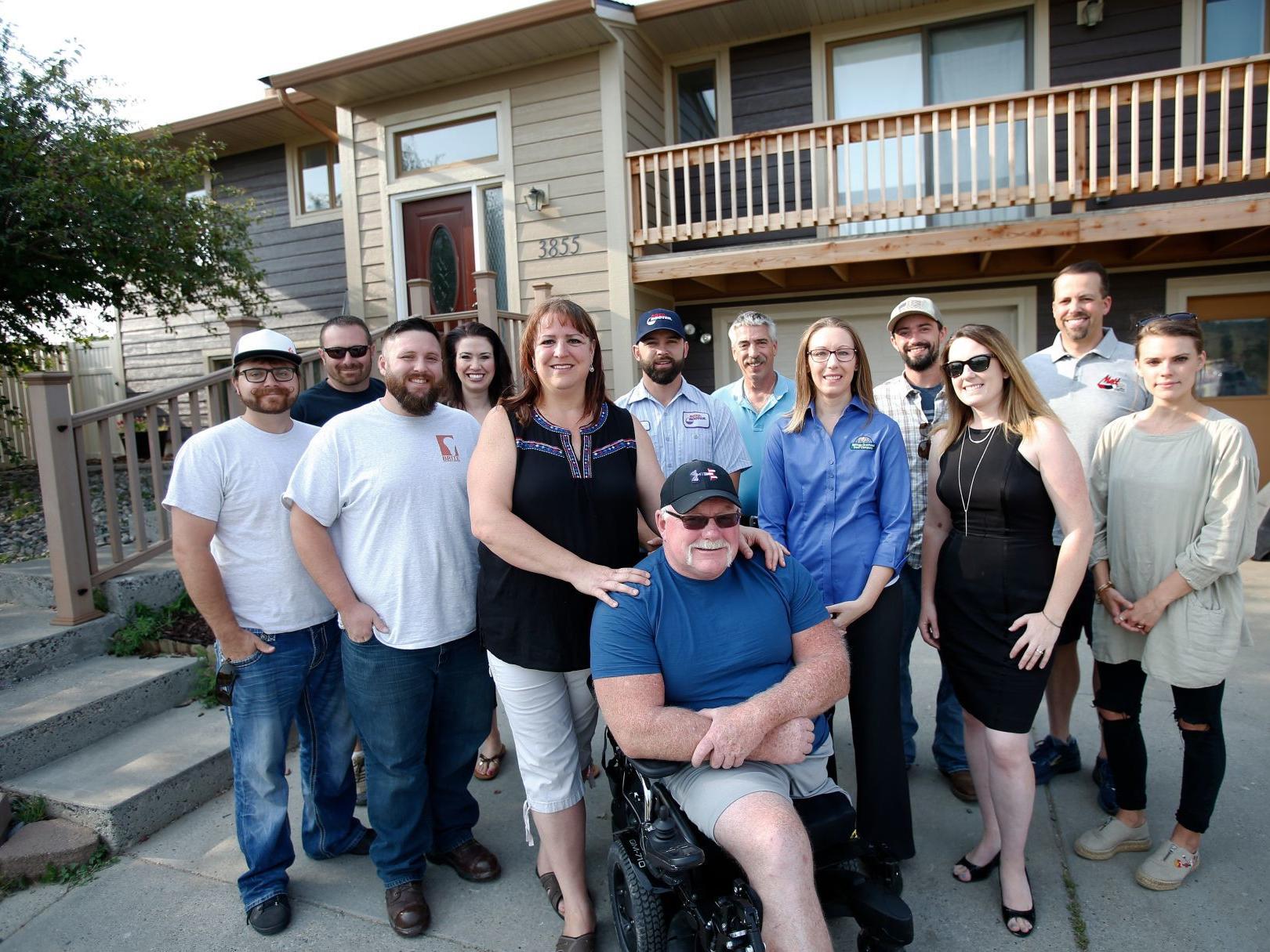 Community Helps Update Billings Foster Parents Home After Husband S Leg Amputation Local News Billingsgazette Com