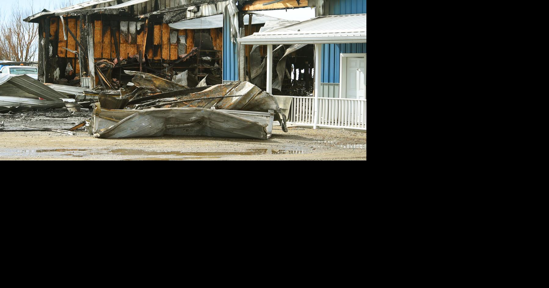 Photos Cotter's Sewer fire in Laurel under investigation