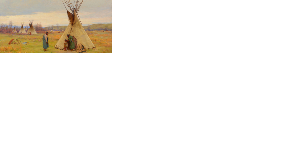 Joseph Henry Sharp painting to sell in Billings auction - Vimarsana News