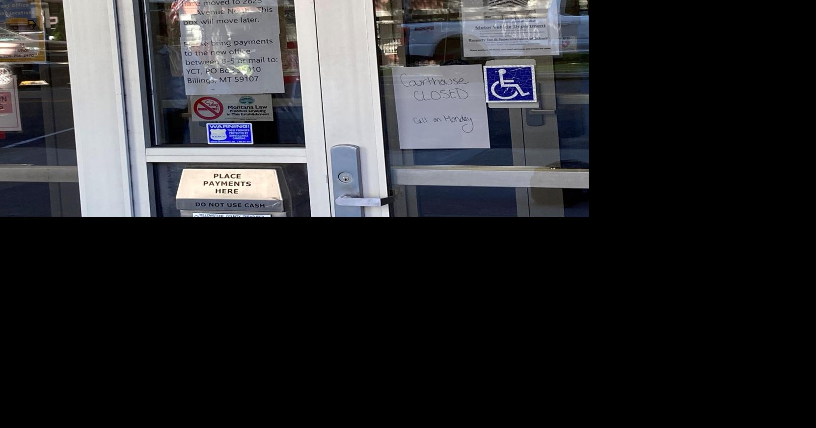 Busted pipe closes Yellowstone County courthouse