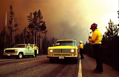 Ignited by lightning and cigarettes, Yellowstone fires were extinguished with snow and hard work