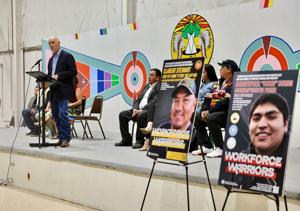 Governor Gianforte joins tribal leaders to launch Workforce Warriors poster series