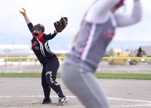 Class B-C Softball: Conrad-Choteau's Achenbach Perfect Vs. Huntley ...