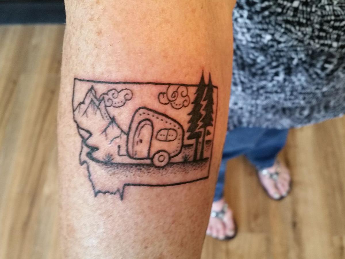 Forever Montana Tattoos In The Shape Of The Treasure State Montana News Billingsgazette Com