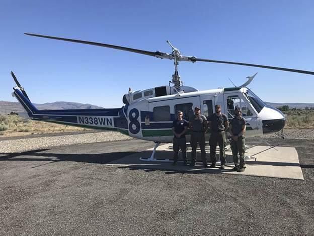 Copter crew