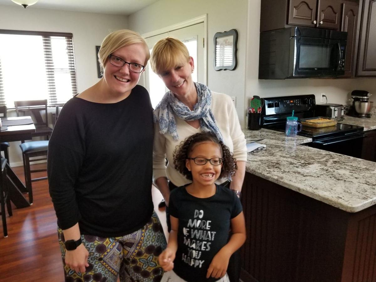 Breteni Morgan-Berg, left, and her daughter Kamiyah