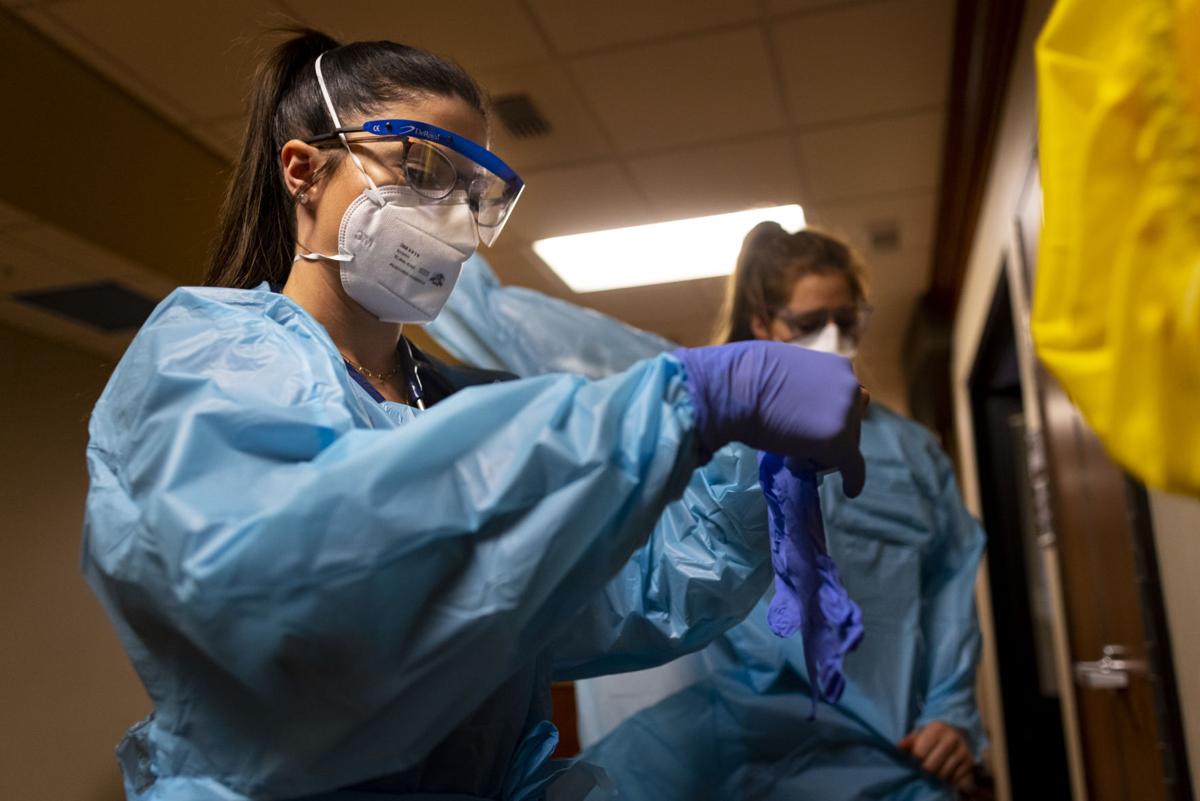 Nursing student Mackenzie Mayhood