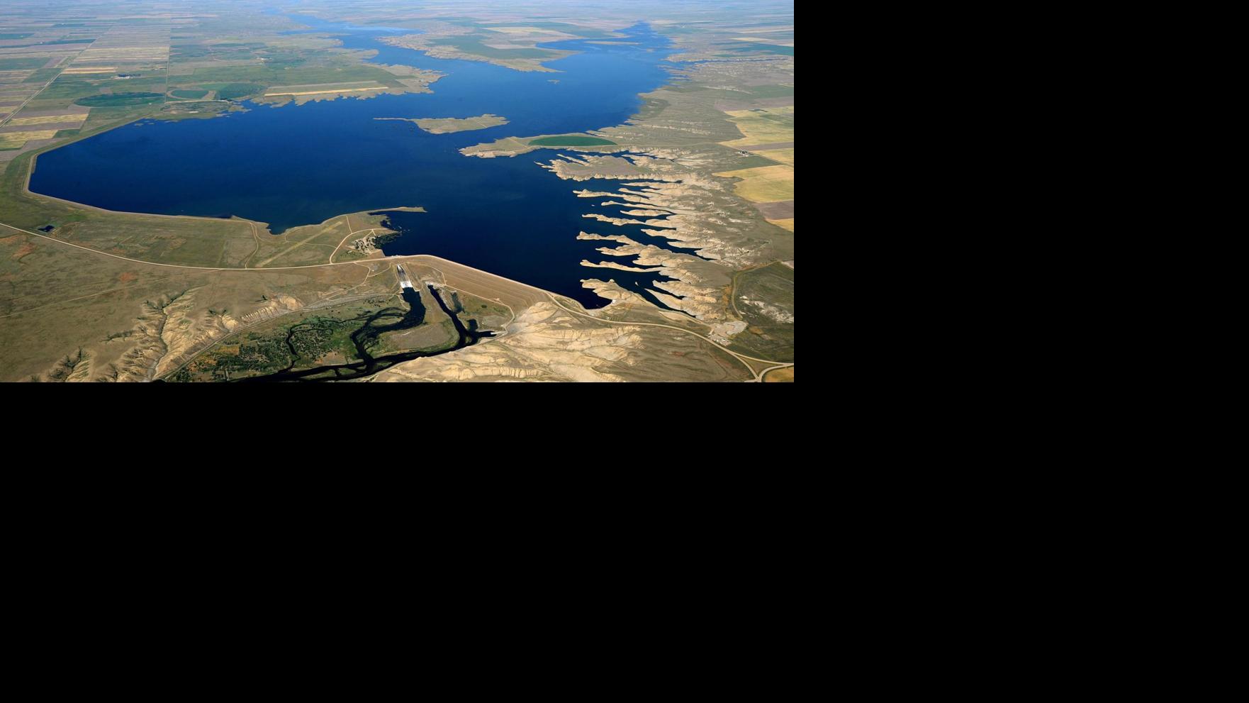 Aerial photographs of Montana lakes Local billingsgazette com