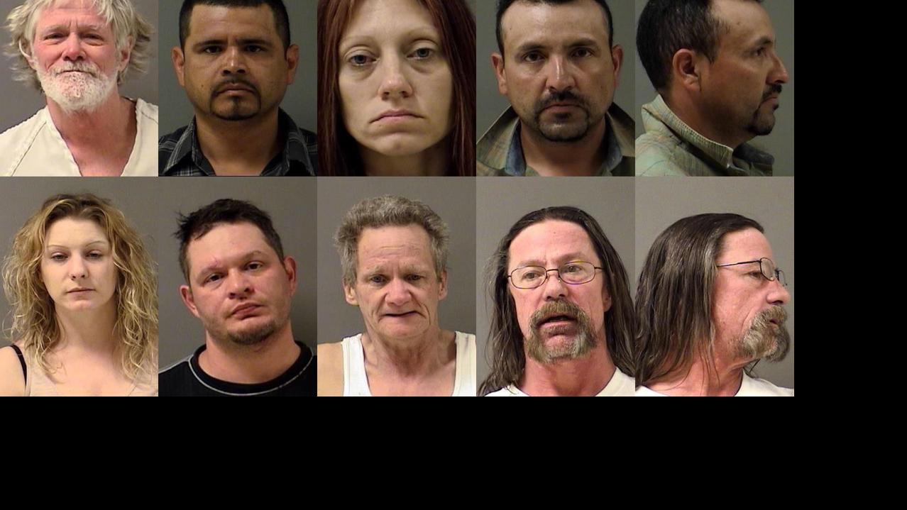 April mugshots Crime & Courts