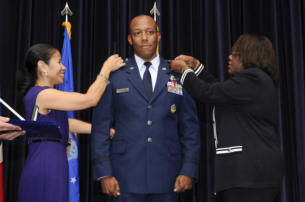 U.S. Air Force Master Sgt. Christopher Banks, a ground - NARA