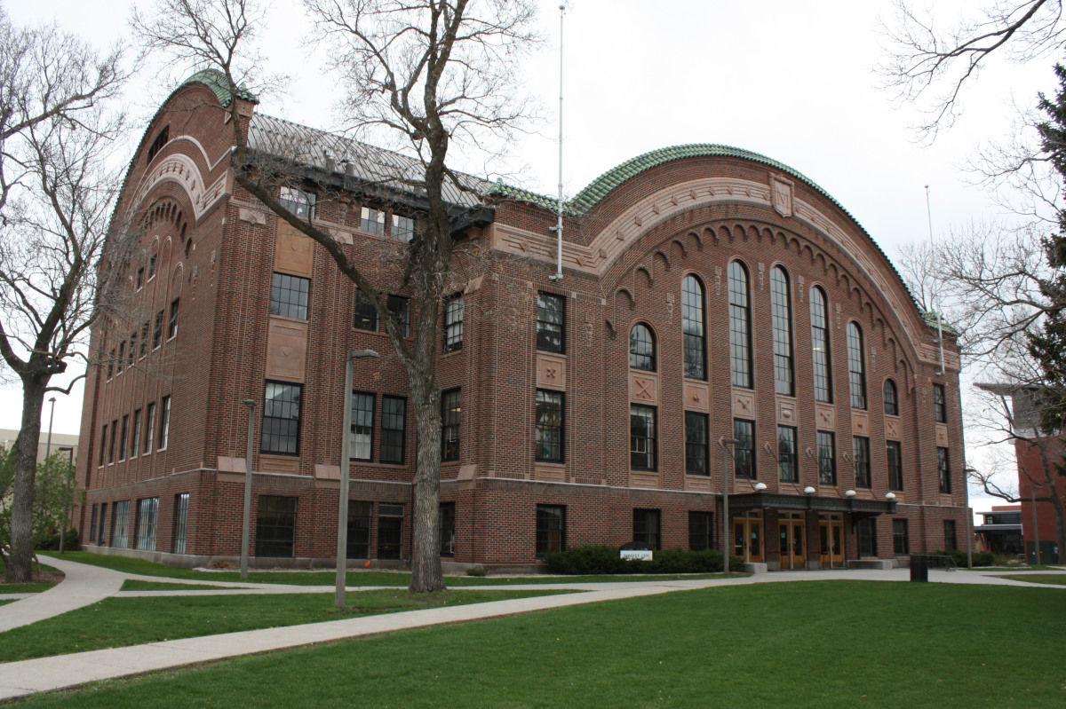 Romney Hall on the campus of Montana State University in Bozeman.