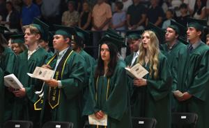 Billings Central High School graduation ceremony