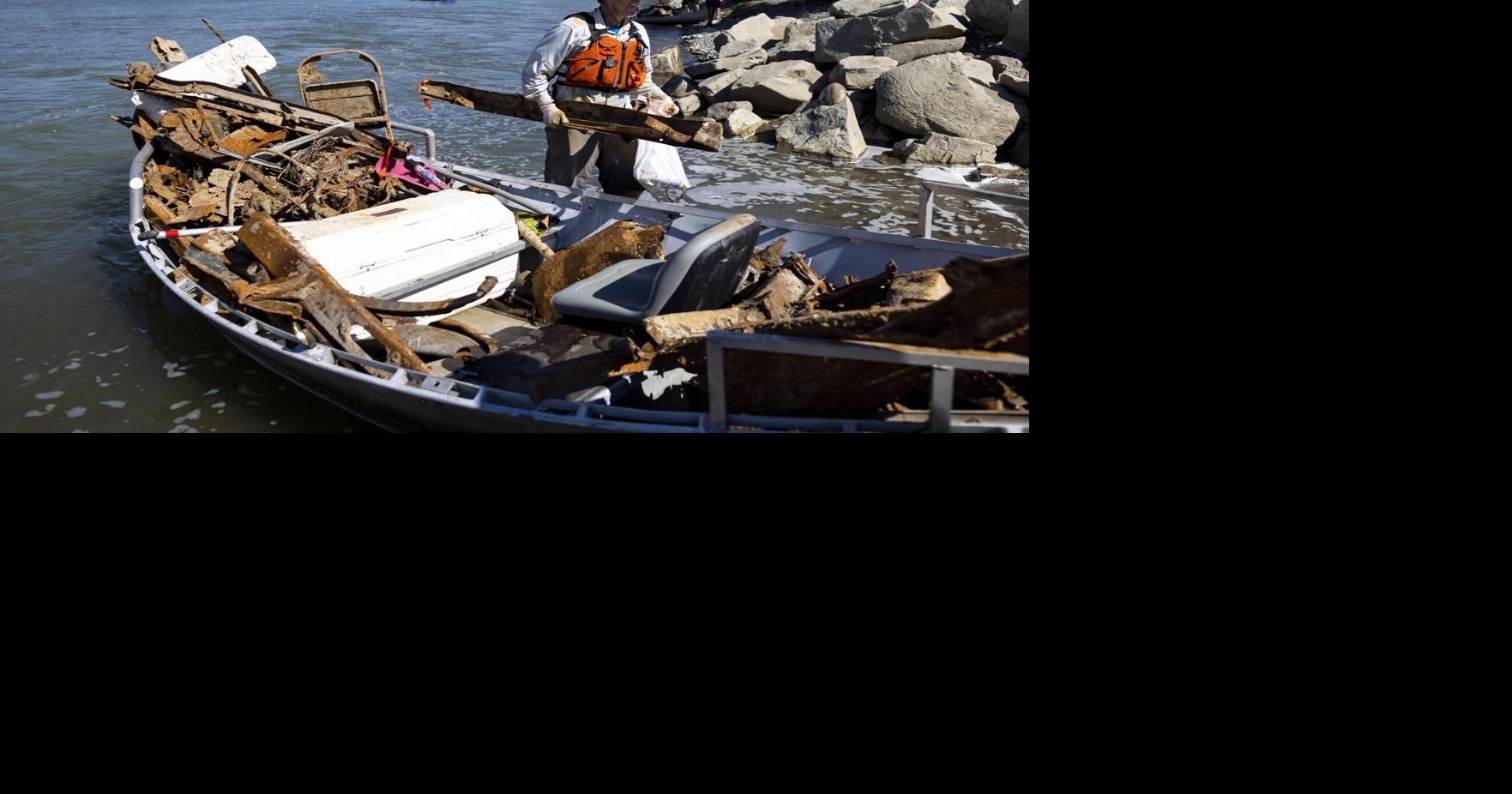 87,637 pounds of trash removed from Yellowstone River