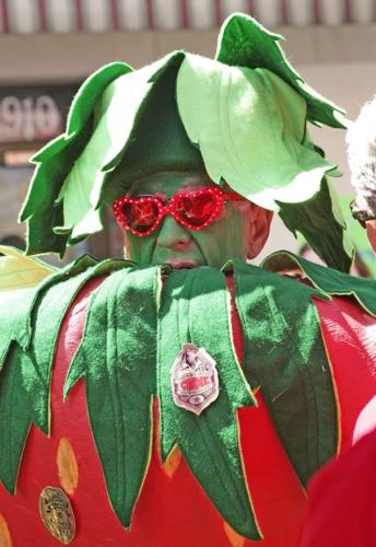 Strawberry Festival mascot