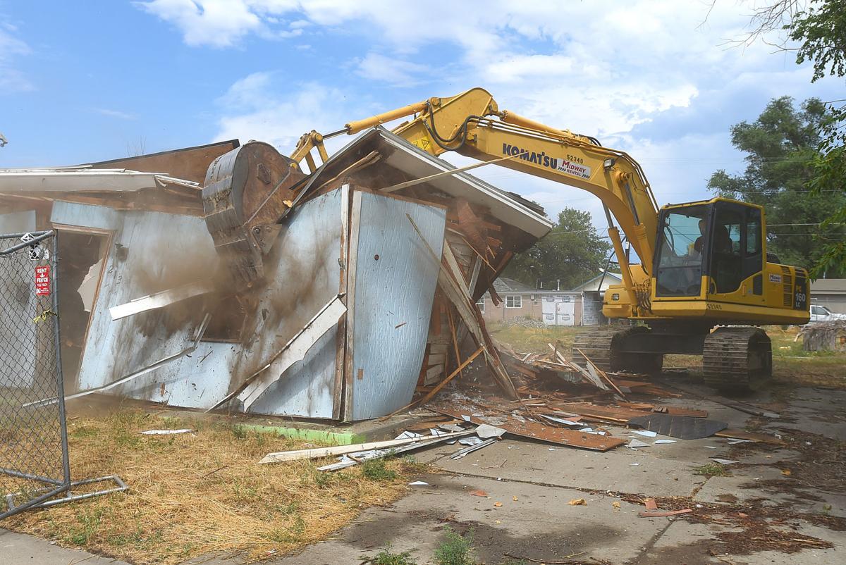 Housing demolition