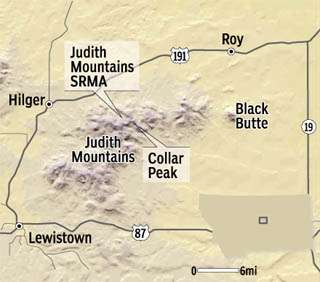 Judith Mountains: Rocks, fish & history