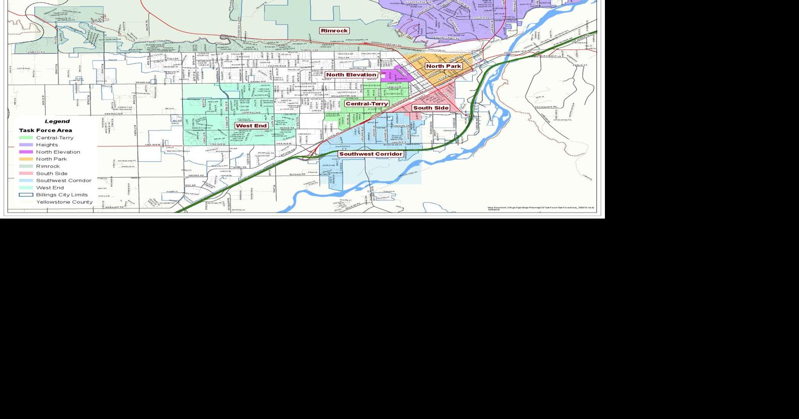 Billings has 8 distinct neighborhoods, at least for city planning purposes