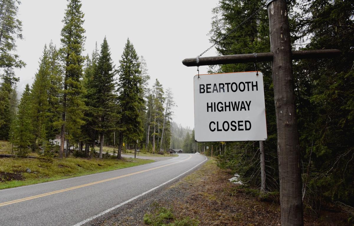 June snow closes Beartooth Pass
