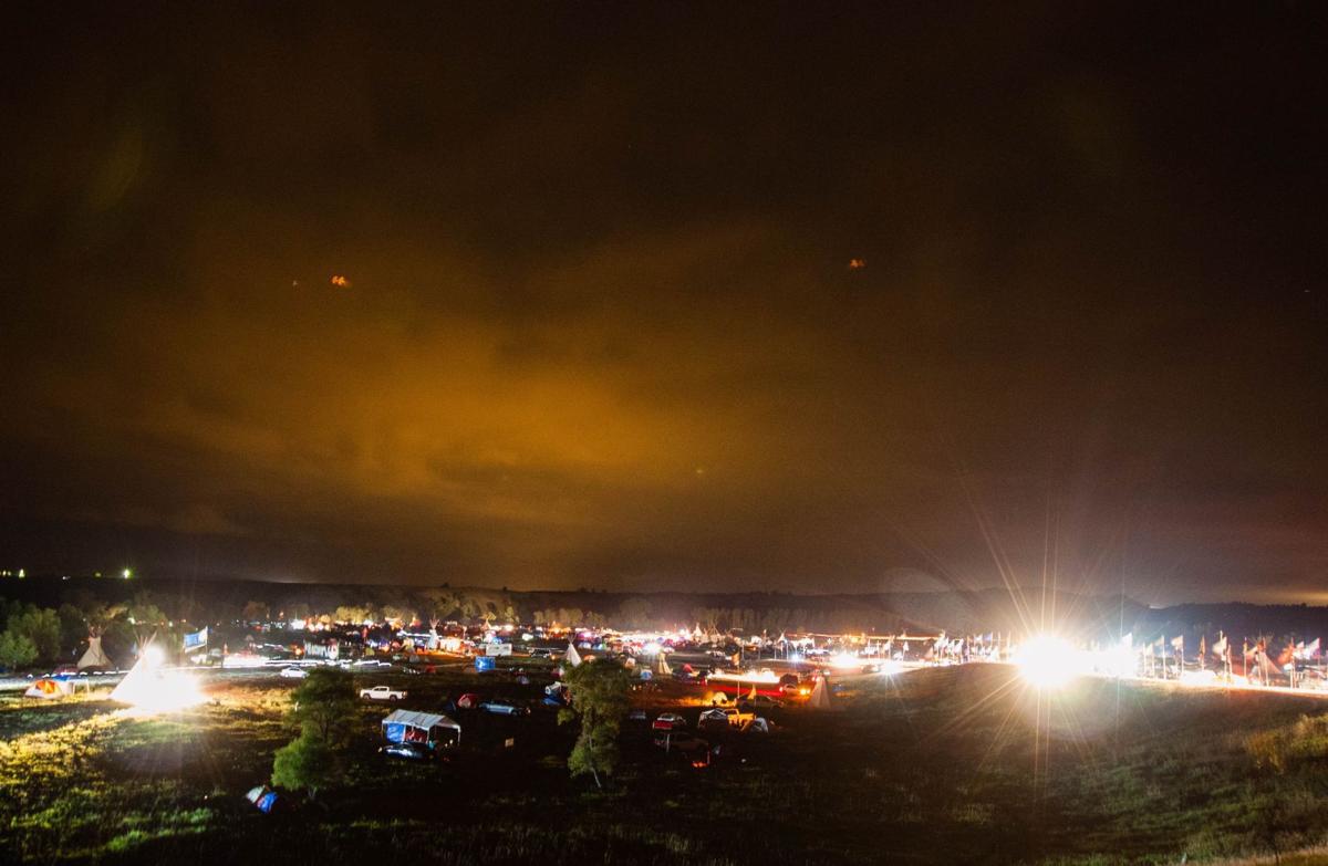 Lighting up the sky