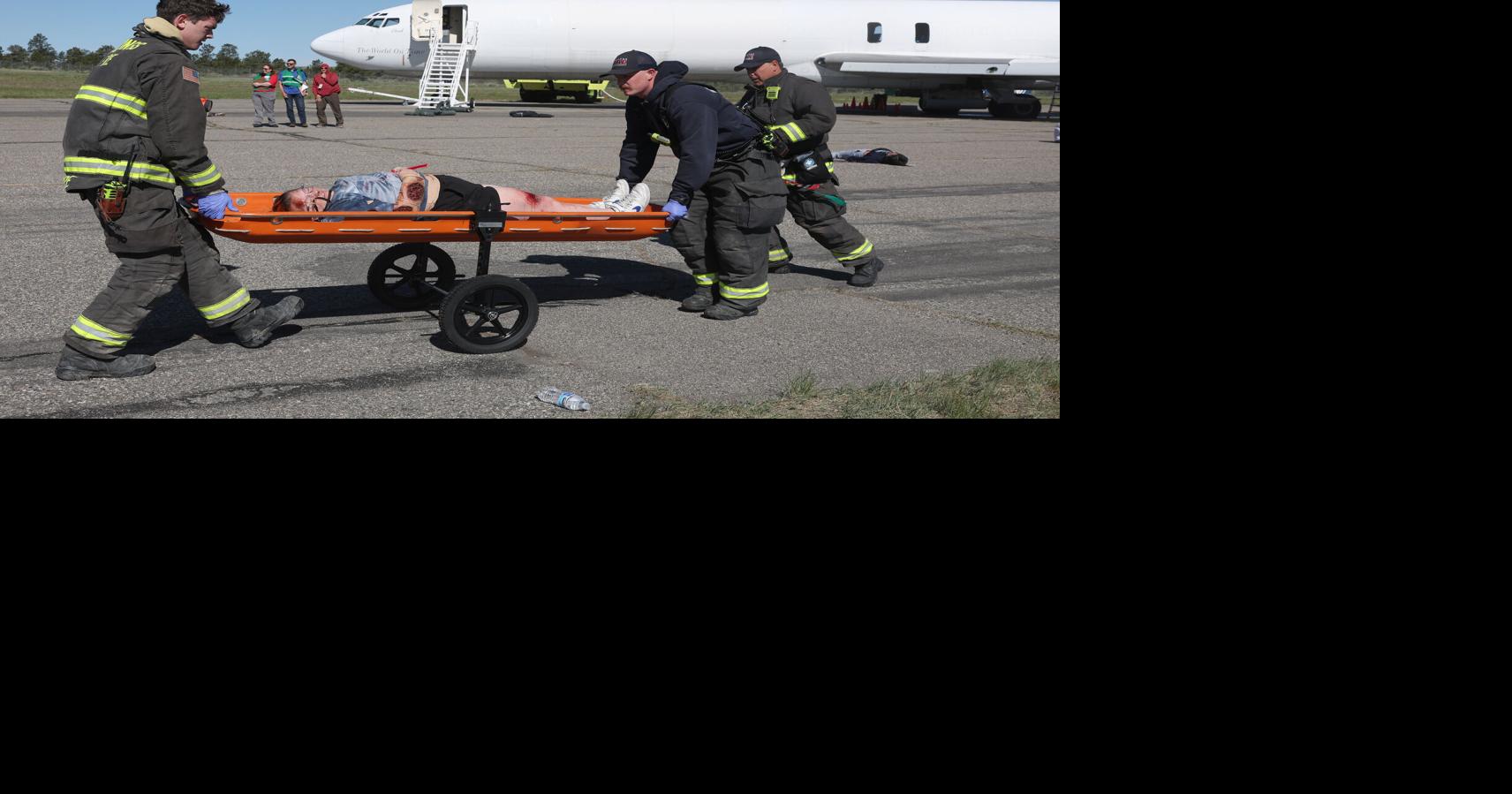 Photos: Billings airport hosts disaster drill on Thursday