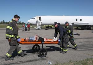 Photos: Billings airport hosts disaster drill on Thursday