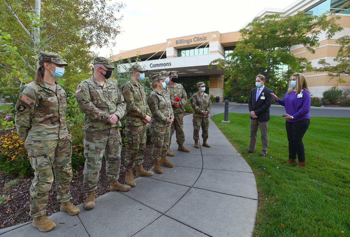 National Guard at Billings Clinic