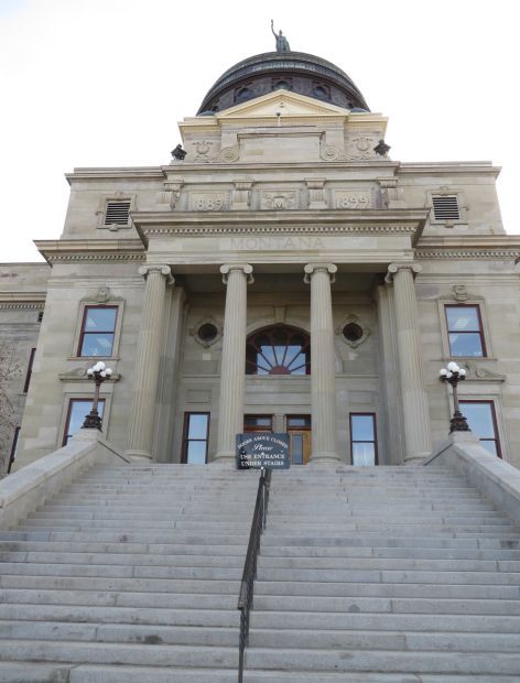 Montana Capitol steps