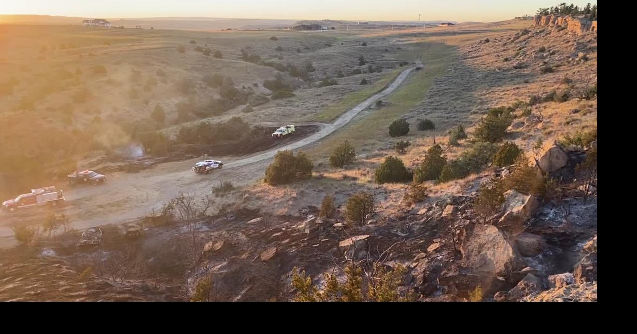 Water Tower fire near Billings in mopup phase