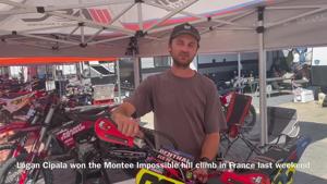 Coming off a big win in France, Logan Cipala is competing at the Great American Championship Motorcycle Hill Climb