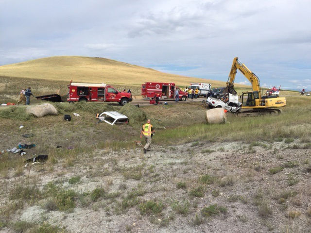 3 dead, 5 injured in head-on collision in Montana