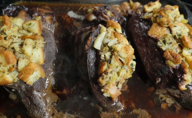 Stuffed moose heart