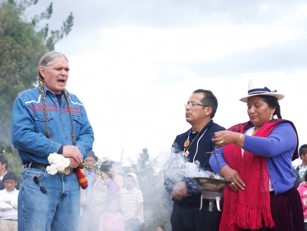 Ecuadorian Indigenous Women tell us why they march : The Picture Show : NPR