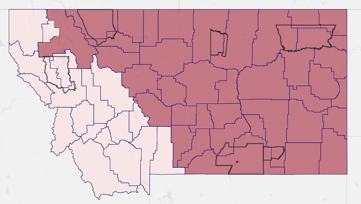 Montana House Of Representatives District Map Mt Congressional Map Options Narrowed To Two | State & Regional |  Billingsgazette.com