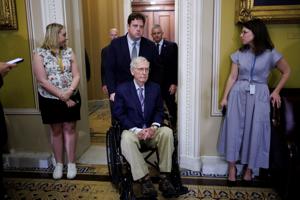 Mitch McConnell's health absence a mystery with Senate poised to return