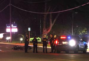 Photo: Motorcycle crash closes Rimrock Road