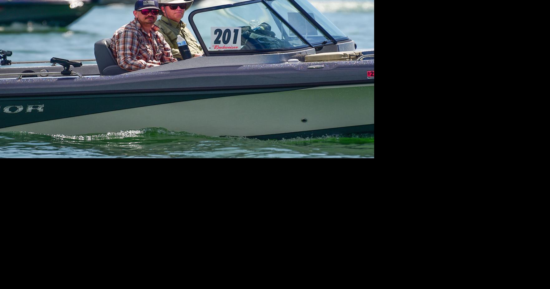 Governor Gianforte fishes in Montana Governor's Cup Walleye Tournament