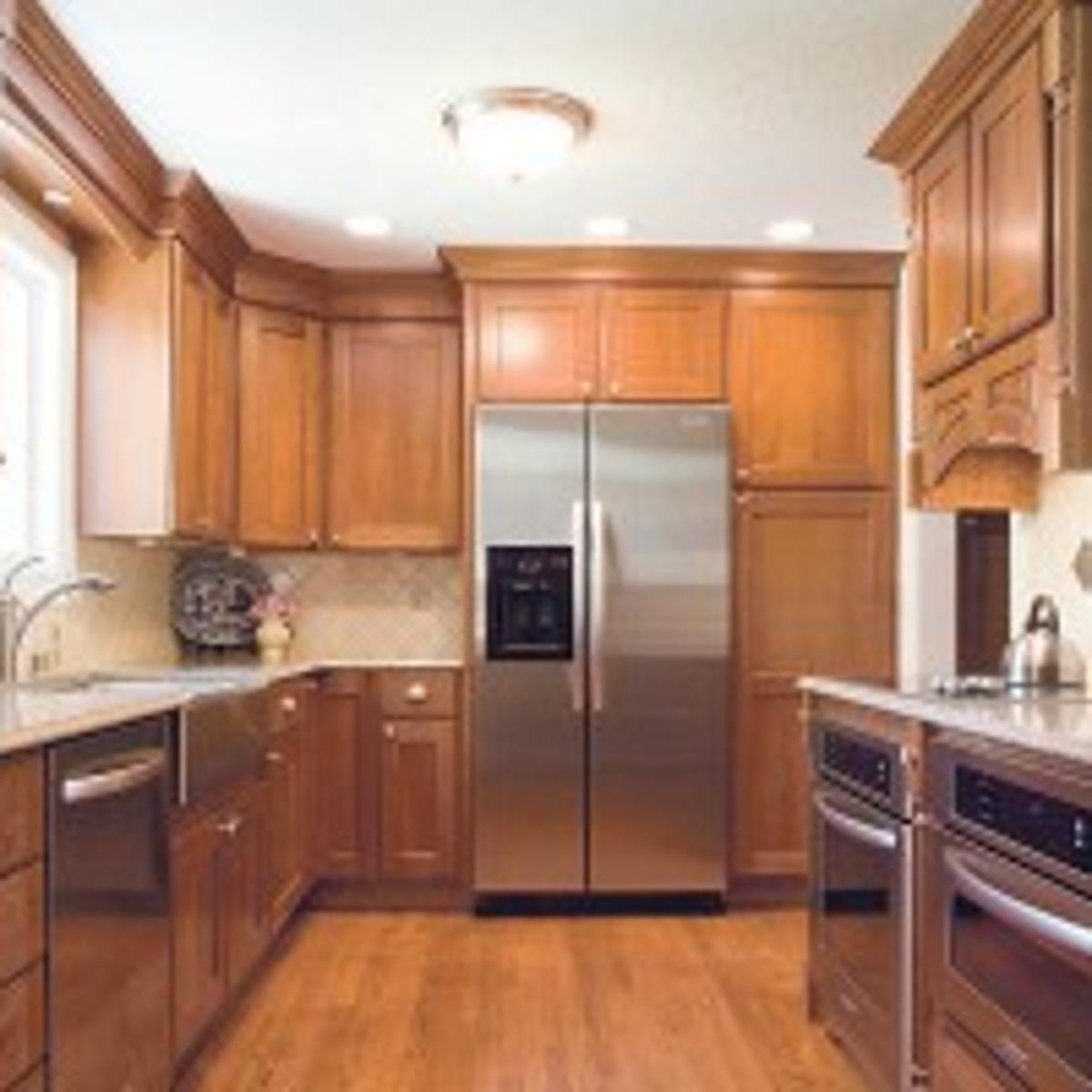 Local Family Utilizes Smart Design Contemporary Flair In Galley