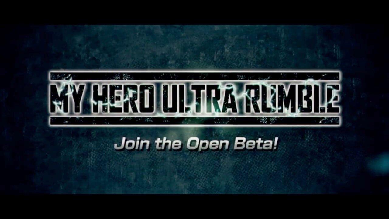 MY HERO ULTRA RUMBLE  Open Beta Test Announcement Trailer 