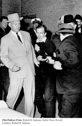 Jack Ruby shoots Lee Harvey Oswald